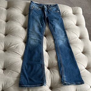 Miss Me Dark Blue Denim Jeans